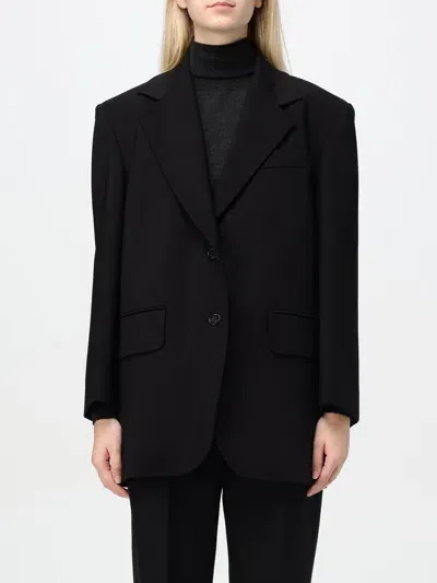 Max Mara Blazer  Woman Color Black In Schwarz