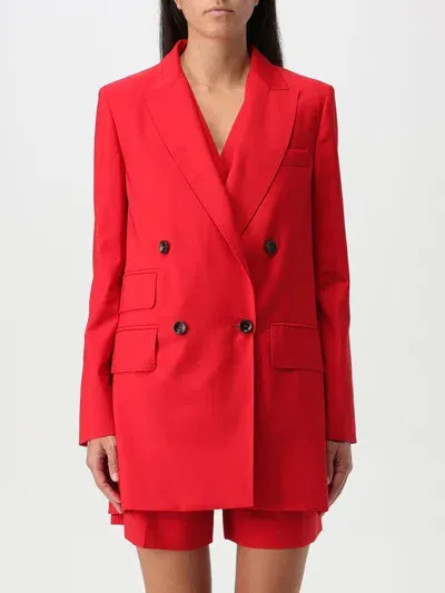 Max Mara Blazer  Woman Color Red In 红色