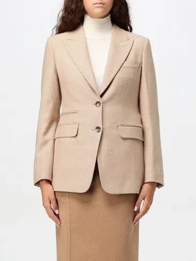 Max Mara Blazer  Woman Color Sand