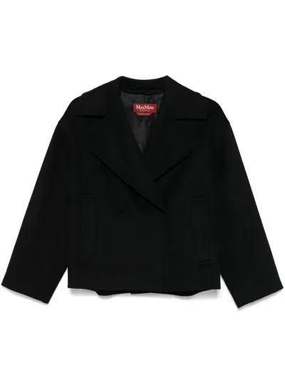 Max Mara Cabala Jacket In Black