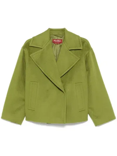 Max Mara Cabala Jacket In Green