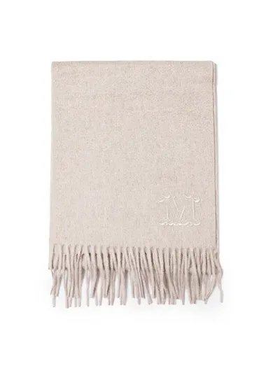 Max Mara Cashmere Stole In Beige