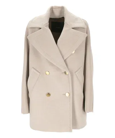 Max Mara Coat In Beige