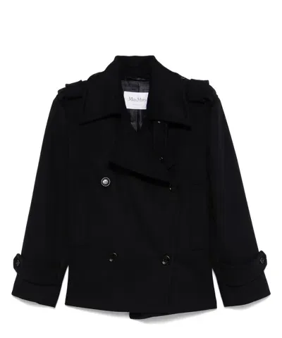 Max Mara Coat In Black