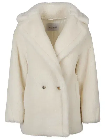 Max Mara Coat In White