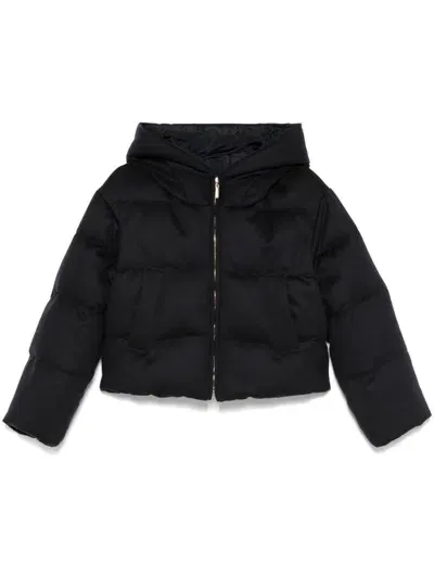 Max Mara Dalia Puffer Jacket In Blue