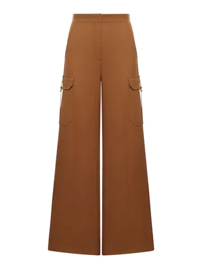 Max Mara Edda Pants Long In Cuir