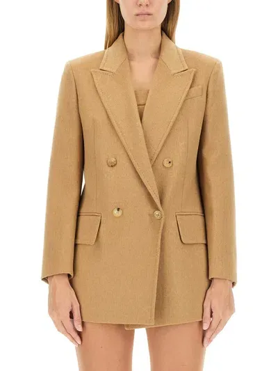 Max Mara Falster Jacket In Beige