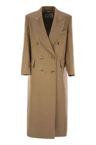 Max Mara Fungo - Camel Double-breasted Coat