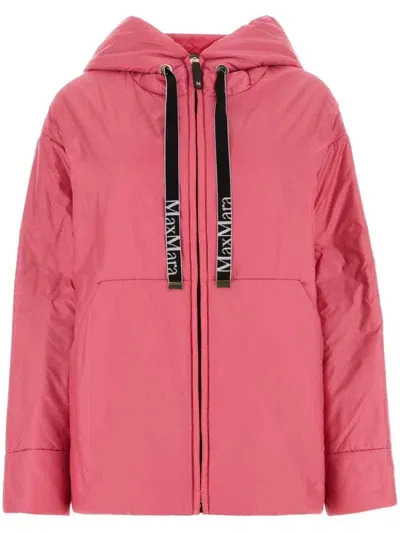 Max Mara Greenda Puffer Jacket In Pink