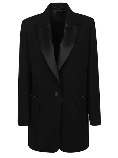 Max Mara Jacket In Black