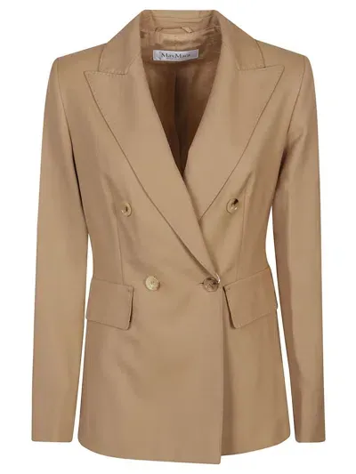 Max Mara Jacket In Brown