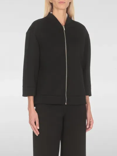 Max Mara Jacket  Woman Color Black In Schwarz