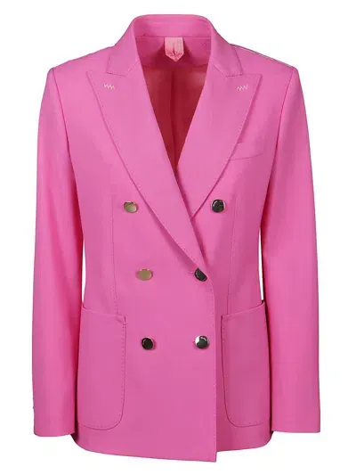 Max Mara Jacket In Multicolor