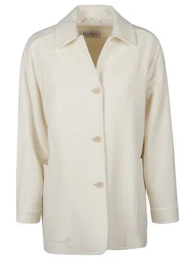 Max Mara Jacket In White