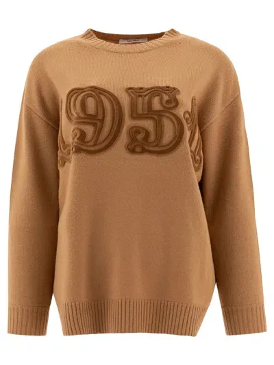 Max Mara Knitwear In Beige