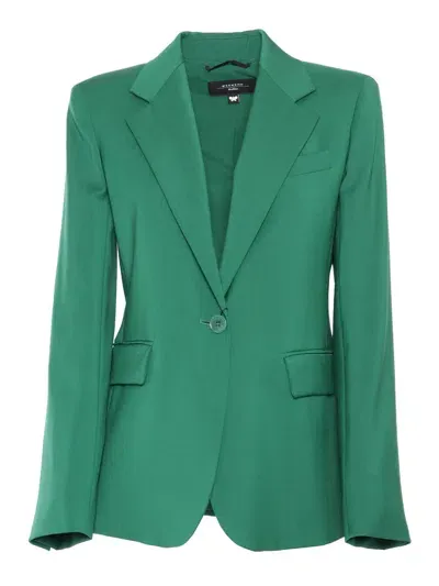 Max Mara Lamine Green Jacket