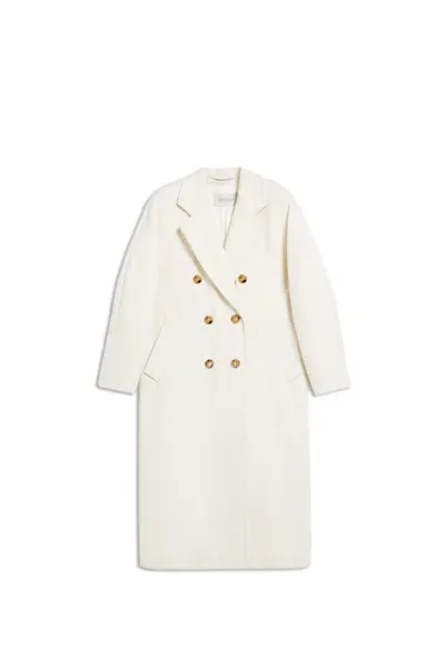 Max Mara Madame Puffer Jacket In White