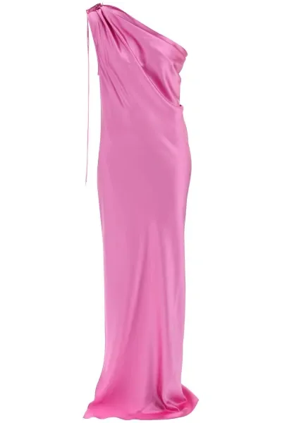 Max Mara Maxi Dress Opera Performance In Fuchsia