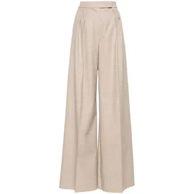 Max Mara Pants In Beige