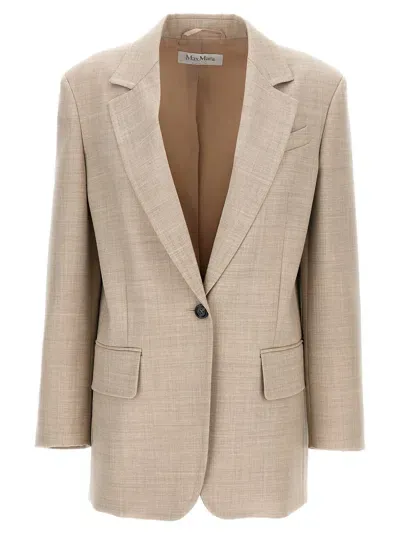 Max Mara Rosi Blazer In Cream