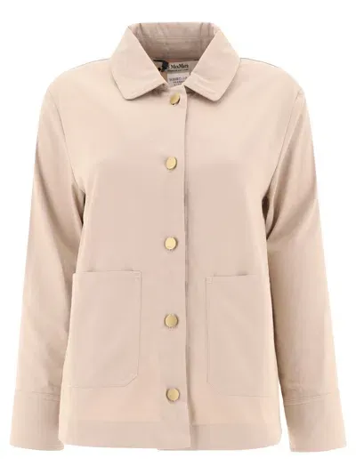 Max Mara S Adelfi Jackets Beige