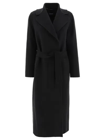 Max Mara S Poldo Coats In Black