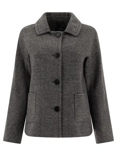 Max Mara S "sorriso" Jacket In Gray