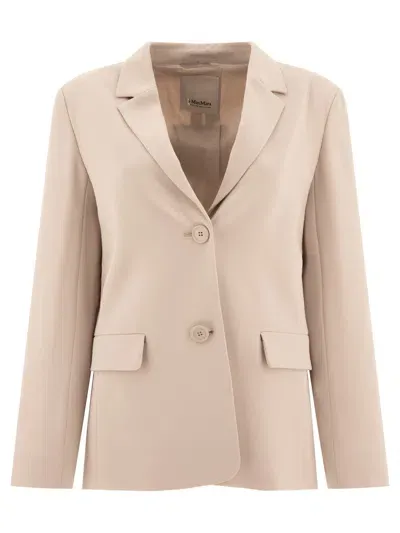 Max Mara S Undici Jackets In Neutral