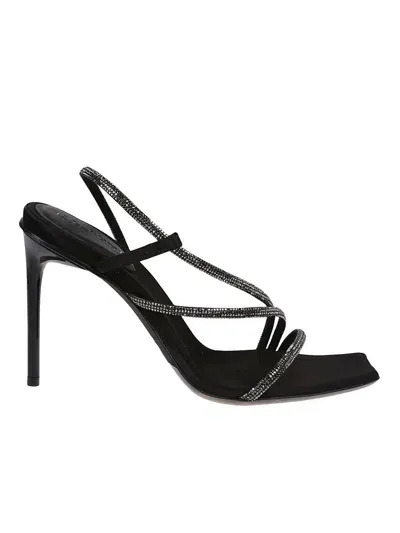 Max Mara Sandals In Black