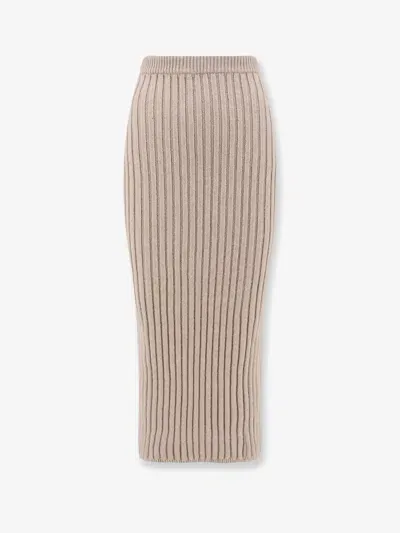 Max Mara Skirt In Cream