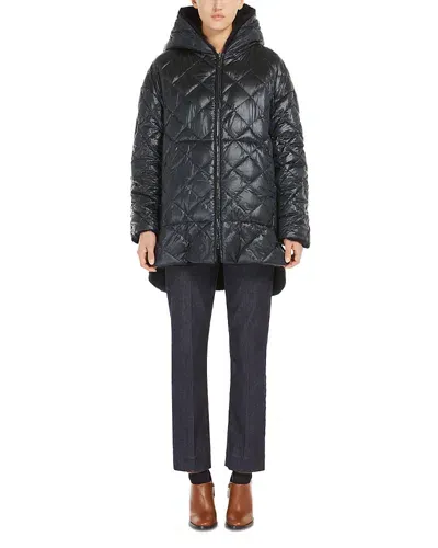 Max Mara Spacefe Reversible Jacket In Midnight Blue