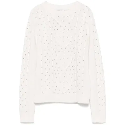 Max Mara Sweaters In White