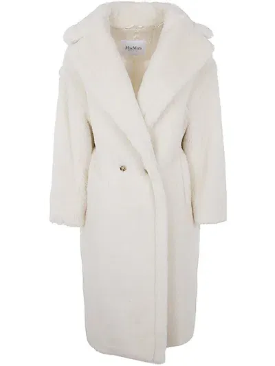 Max Mara Tedgirl Coat Clothing In White