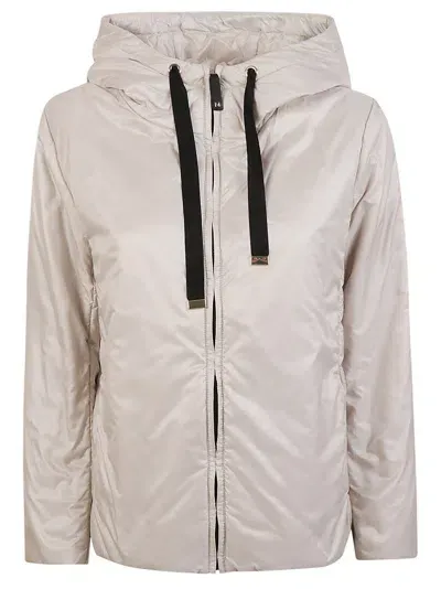 Max Mara The Cube Greenh Down Jacket In Grigio