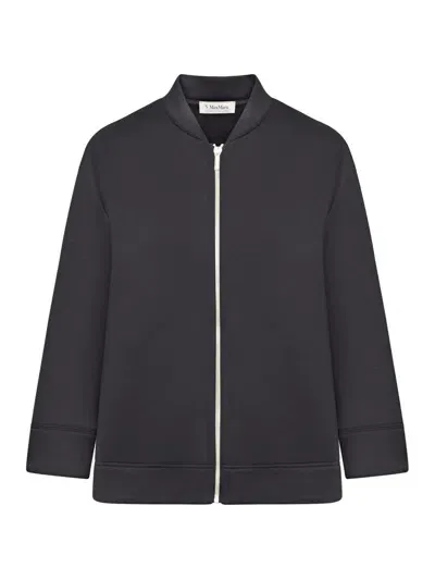 Max Mara Timeless Jacket In Black