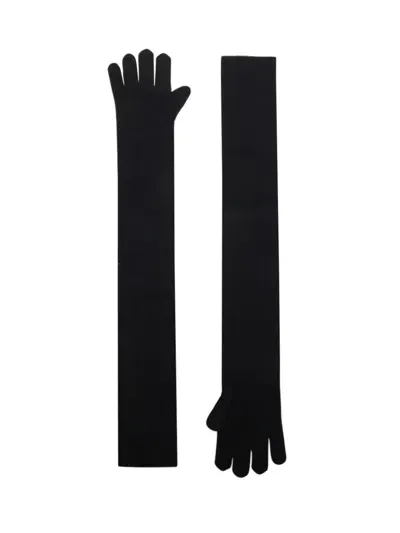 Max Mara Timor Gloves Accessories In Black