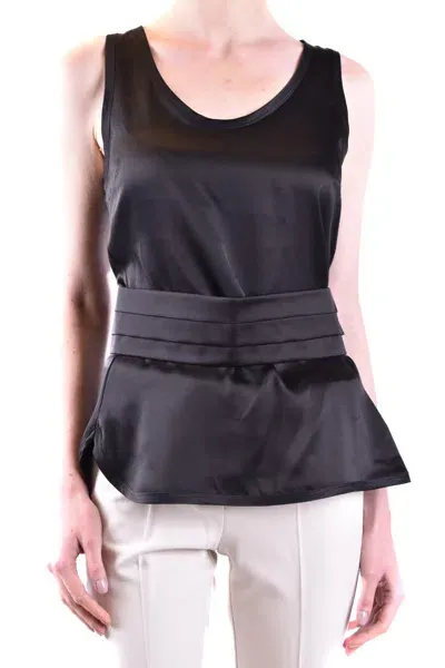 Max Mara Top In Black