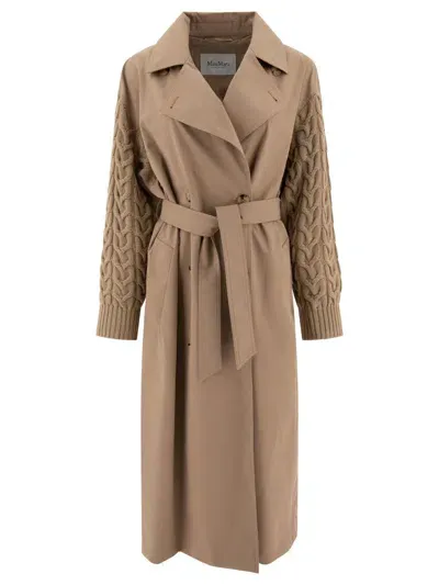 Max Mara Cicladi Coats Beige