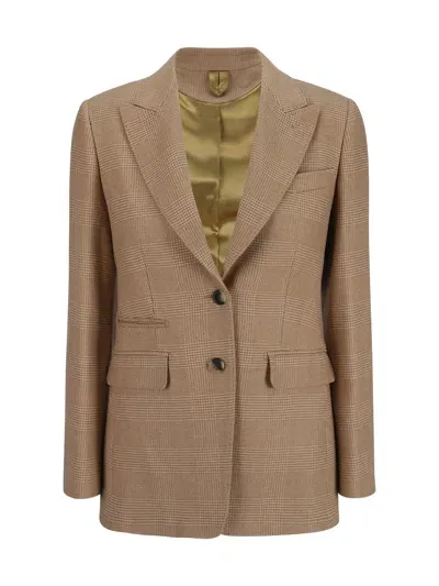 Max Mara Unghia Blazer Jacket In Multicolor