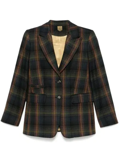 Max Mara Venas Blazer In Green