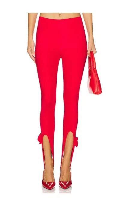 Maygel Coronel Asteria Leggings In Red