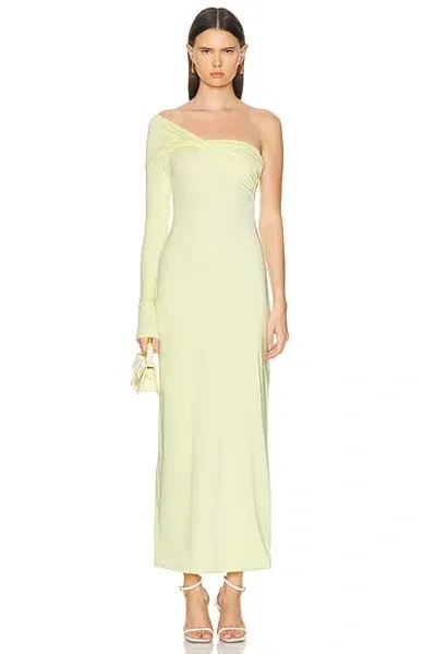 Maygel Coronel Belice Dress In Lime