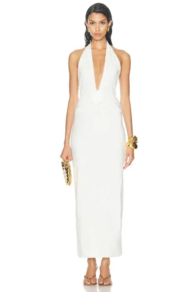 Maygel Coronel Lirio Dress In Off White