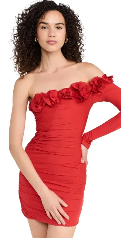 Maygel Coronel Selvaggio Dress Red