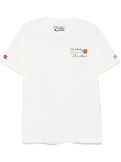 Mc2 Saint Barth Arnott T-shirt In White