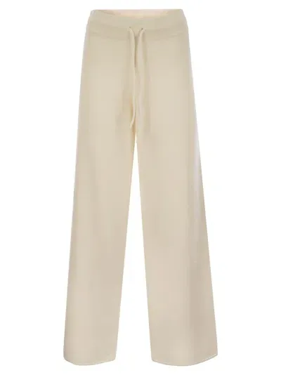 Mc2 Saint Barth Cambon - Wide-leg Trousers In White