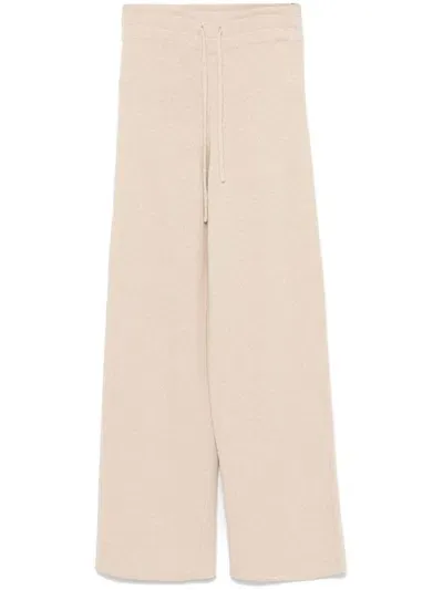 Mc2 Saint Barth Cambon Trousers In Neutrals