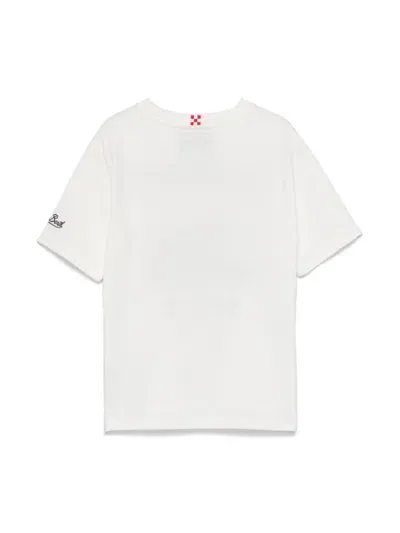 Mc2 Saint Barth Kids' Cameron T-shirt In White