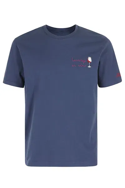 Mc2 Saint Barth Classic St Barth Tshirt In Blue